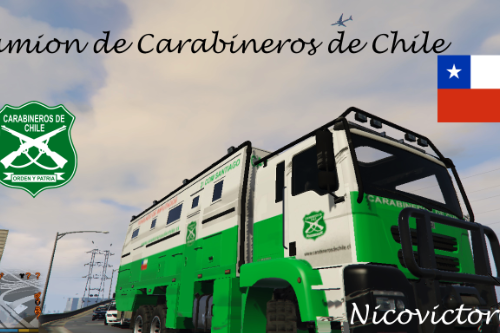 Carabineros de Chile - Camion